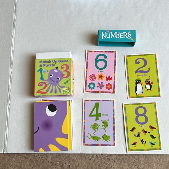 Alex ABC Cards & Numbers Match Game EUC - Picture 8 of 8
